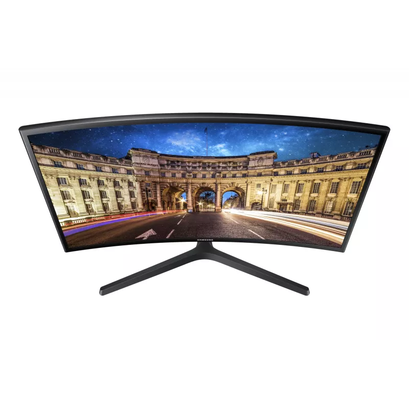 Samsung C24F396FHR kompiuterio monitorius 59,7 cm (23,5 col.) 1920 x 1080 pikseliai Full HD LED juodas