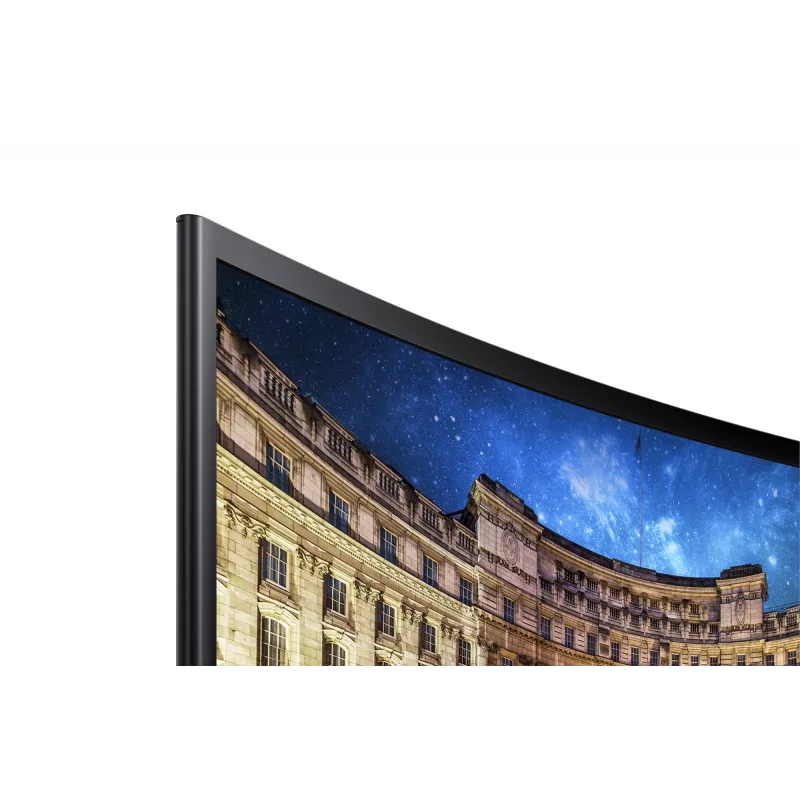 Samsung C24F396FHR kompiuterio monitorius 59,7 cm (23,5 col.) 1920 x 1080 pikseliai Full HD LED juodas
