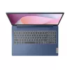 Lenovo IdeaPad plonas 3 15AMN8 AMD Ryzen™ 5 7520U nešiojamasis kompiuteris 39,6 cm (15,6 col.) Full HD 16 GB LPDDR5-SDRAM 512 GB SSD Wi-Fi 6 (802.11ax) Windows 11 Home vokiečių k. mėlynas