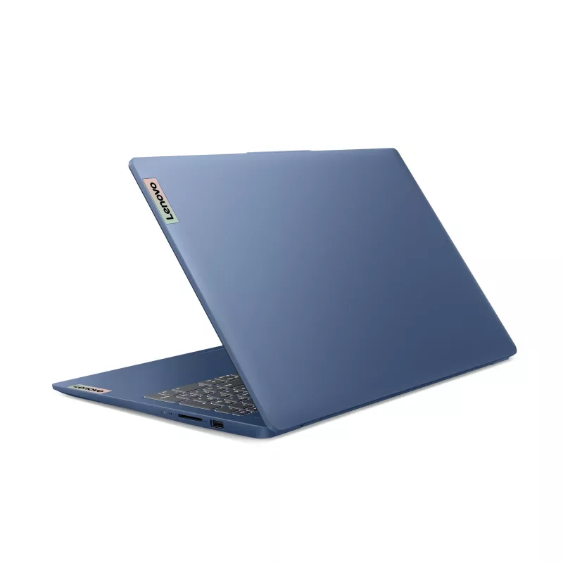 Lenovo IdeaPad plonas 3 15AMN8 AMD Ryzen™ 5 7520U nešiojamasis kompiuteris 39,6 cm (15,6 col.) Full HD 16 GB LPDDR5-SDRAM 512 GB SSD Wi-Fi 6 (802.11ax) Windows 11 Home vokiečių k. mėlynas