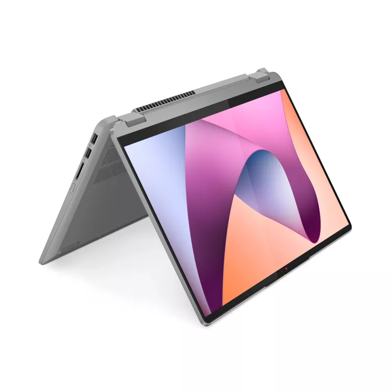 Lenovo IdeaPad Flex 5 14ABR8 AMD Ryzen™ 5 7430U Hibridinis (2-in-1) 35,6 cm (14 colių) Lietimui jautrus ekranas WUXGA 8 GB LPDDR4x-SDRAM 512 GB SSD Wi-Fi 6 (802.11ax) Windows 11 Home German Pilka