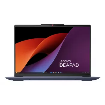 Lenovo IdeaPad plonas 5 14Q8X9 Copilot+ PC Snapdragon X1-26-100 Nešiojamasis kompiuteris 35.6 cm (14 col.) WUXGA 16 GB LPDDR5x-SDRAM 512 GB SSD Wi-Fi 7 (802.11be) Windows 11 Home Vokiečių Mėlyna