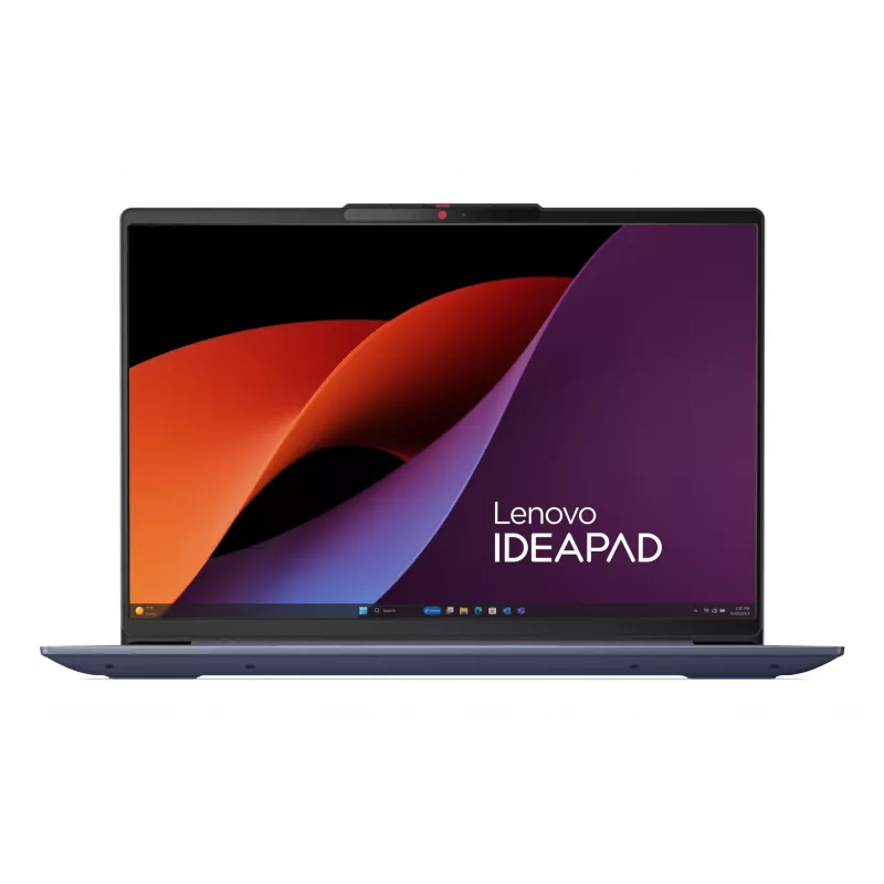 Lenovo IdeaPad plonas 5 14Q8X9 Copilot+ PC Snapdragon X1-26-100 Nešiojamasis kompiuteris 35,6 cm (14 col.) WUXGA 16 GB LPDDR5x-SDRAM 512 GB SSD Wi-Fi 7 (802.11be) Windows 11 Home Vokiečių Mėlyna