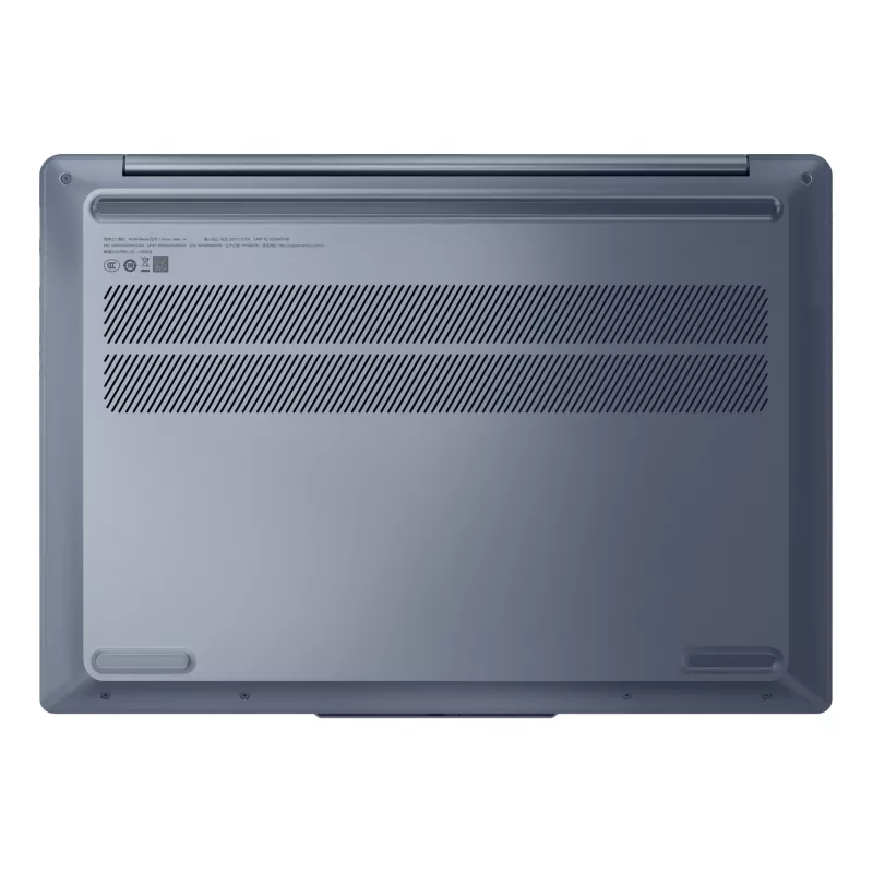 Lenovo IdeaPad plonas 5 14Q8X9 Copilot+ PC Snapdragon X1-26-100 Nešiojamasis kompiuteris 35,6 cm (14 col.) WUXGA 16 GB LPDDR5x-SDRAM 512 GB SSD Wi-Fi 7 (802.11be) Windows 11 Home Vokiečių Mėlyna