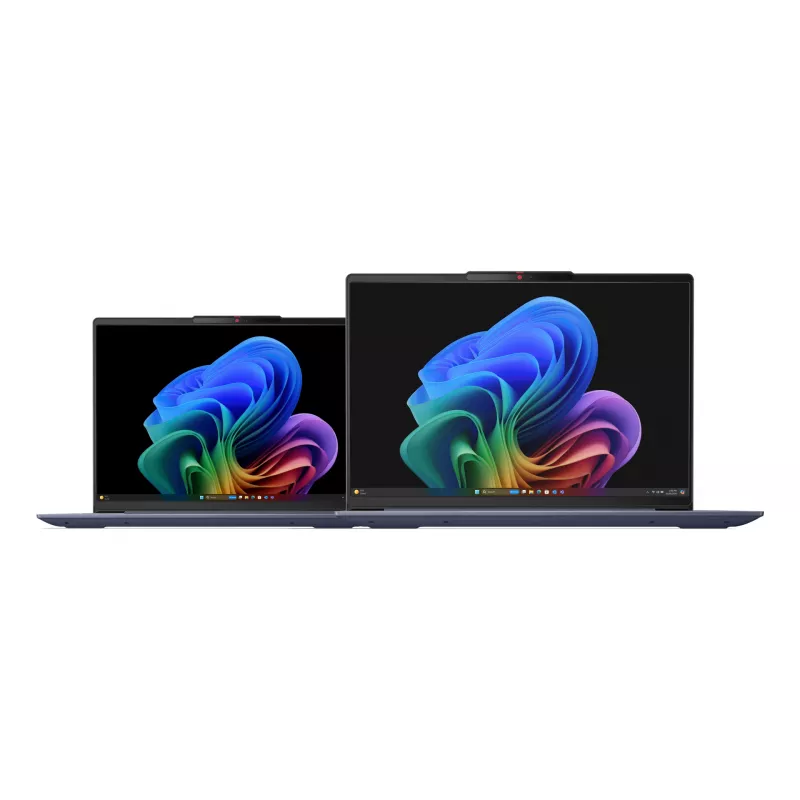 Lenovo IdeaPad plonas 5 14Q8X9 Copilot+ PC Snapdragon X1-26-100 Nešiojamasis kompiuteris 35,6 cm (14 col.) WUXGA 16 GB LPDDR5x-SDRAM 512 GB SSD Wi-Fi 7 (802.11be) Windows 11 Home Vokiečių Mėlyna