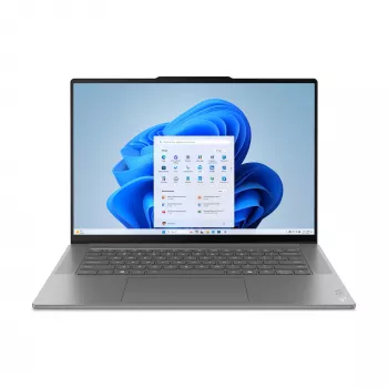 Lenovo Yoga plonas 7 15ILL9 Copilot+ PC Intel Core Ultra 7 256V Nešiojamasis kompiuteris 38.9 cm (15.3 col.) 2.8K 16 GB LPDDR5x-SDRAM 1 TB SSD Wi-Fi 7 (802.11be) Windows 11 Home German Pilka