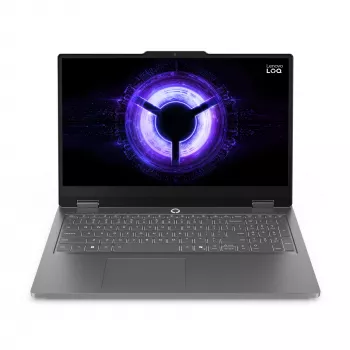 Lenovo LOQ Essential 15IRX11 Intel® Core™ i5 i5-13450HX Nešiojamas kompiuteris 39,6 cm (15,6 colių) Full HD 16 GB DDR5-SDRAM 512 GB SSD NVIDIA® GeForce RTX™ 5050 Wi-Fi 6 (802.11ax) Windows 11 Home Vokiška pilka