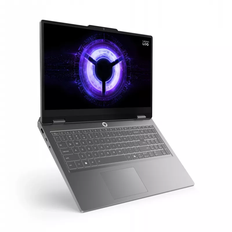 Lenovo LOQ Essential 15IRX11 Intel® Core™ i5 i5-13450HX Nešiojamas kompiuteris 39,6 cm (15,6 colių) Full HD 16 GB DDR5-SDRAM 512 GB SSD NVIDIA® GeForce RTX™ 5050 Wi-Fi 6 (802.11ax) Windows 11 Home Vokiška pilka