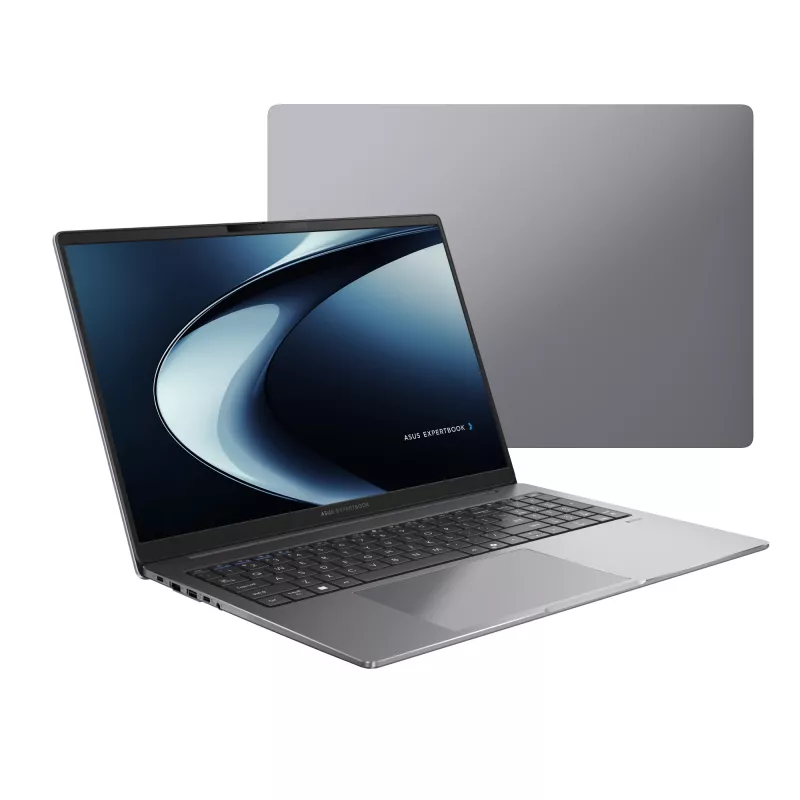 Nešiojamasis kompiuteris ASUS ExpertBook P3 PM3606CKA Copilot+ — 16 colių WUXGA, AMD Ryzen AI 5 330 2,0 GHz, 16 GB DDR5, 1 TB SSD, Windows 11 Pro, pilkas