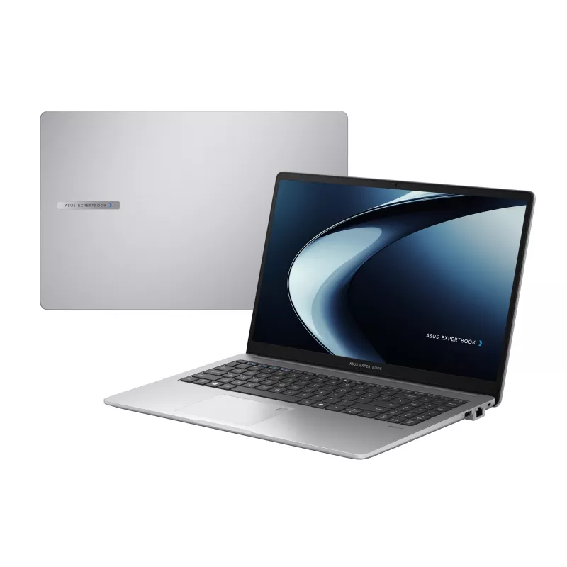 ASUS ExpertBook P1 PM1503CDA-S70262 AMD Ryzen™ 7 170 Nešiojamasis kompiuteris 39,6 cm (15,6 col.) Full HD 16 GB DDR5-SDRAM 512 GB SSD Wi-Fi 6E (802.11ax) Vokietijos pilka