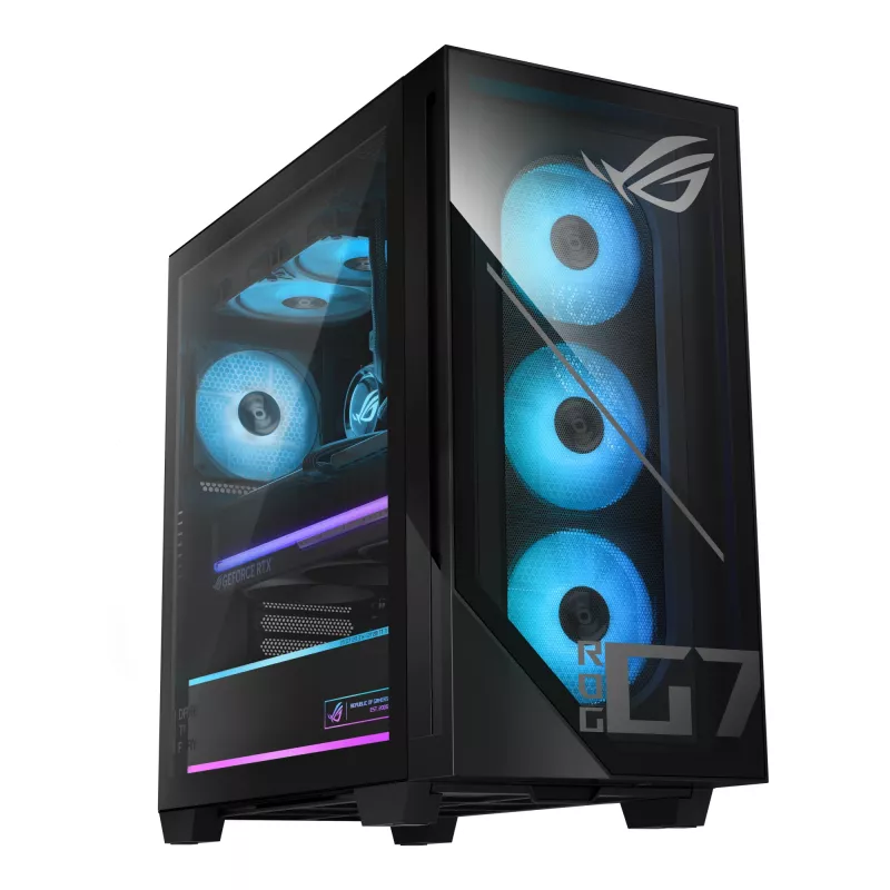 ASUS ROG G700 G700TF-7265KF225W Intel Core Ultra 7 265KF 32 GB DDR5-SDRAM 2 TB SSD NVIDIA GeForce RTX 5070 Ti Windows 11 Home Bokštinis PC Juodas