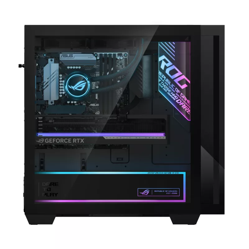 ASUS ROG G700 G700TF-7265KF225W Intel Core Ultra 7 265KF 32 GB DDR5-SDRAM 2 TB SSD NVIDIA GeForce RTX 5070 Ti Windows 11 Home Bokštinis PC Juodas