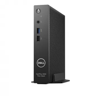 DELL OptiPlex 3000 Thin Client 2 GHz Wyse ThinOS 1,1 kg Juoda N5105