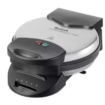Vaflinė Tefal WM310D 5 vafliams 1000 W juoda, nerūdijantis plienas
