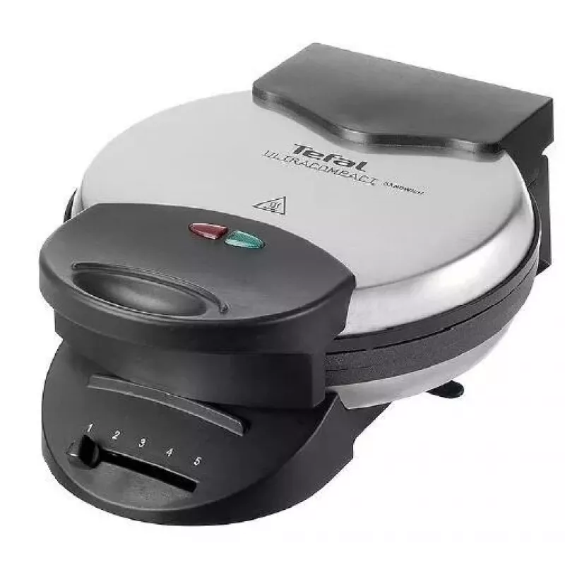 Vaflinė Tefal WM310D 5 vafliams 1000 W juoda, nerūdijantis plienas