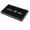 CoreParts K2501A-U3S atminties disko dėklas Juoda 2.5 colio Maitinamas per USB