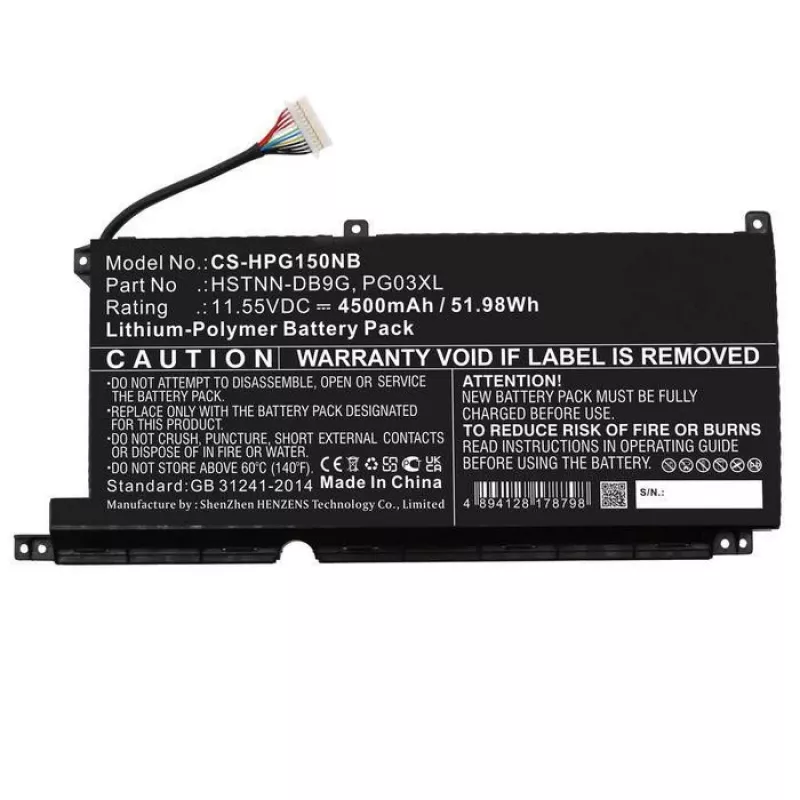 CoreParts L48495-005-CP nešiojamojo kompiuterio baterija
