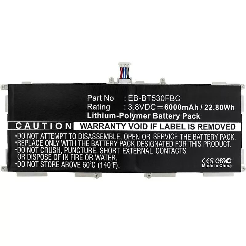 CoreParts MBTAB0039 planšetinio kompiuterio atsarginė dalis / priedas Baterija