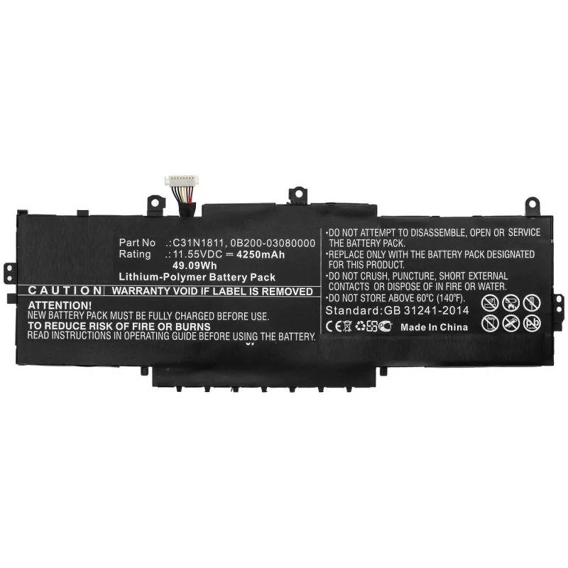 CoreParts MBXAS-BA0248 nešiojamojo kompiuterio atsarginė dalis Baterija