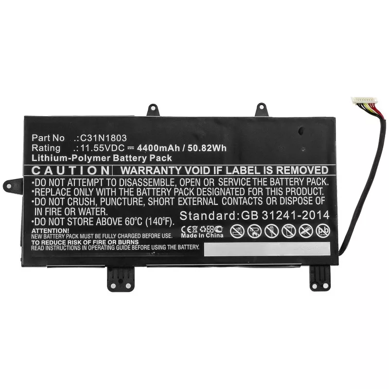 CoreParts MBXAS-BA0284 nešiojamojo kompiuterio atsarginė dalis Baterija