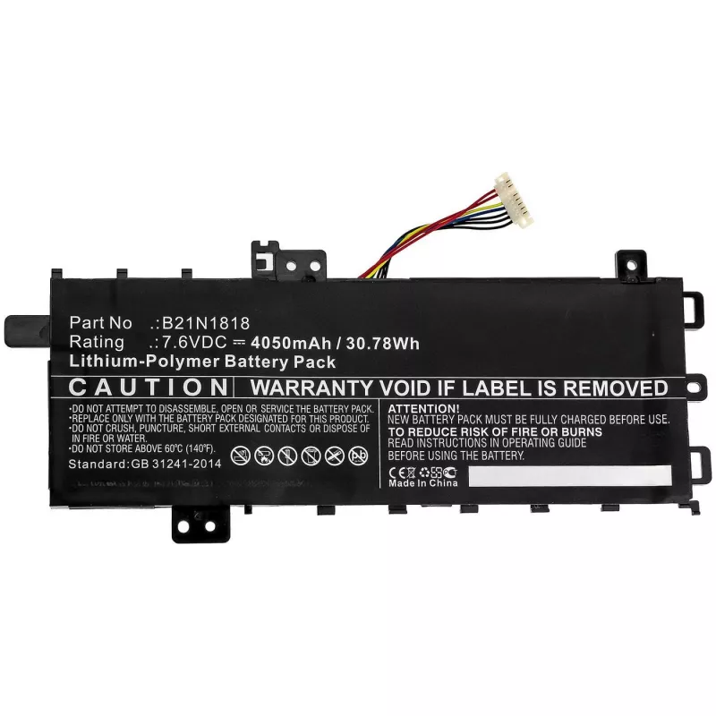 CoreParts MBXAS-BA0286 nešiojamojo kompiuterio atsarginė dalis Baterija