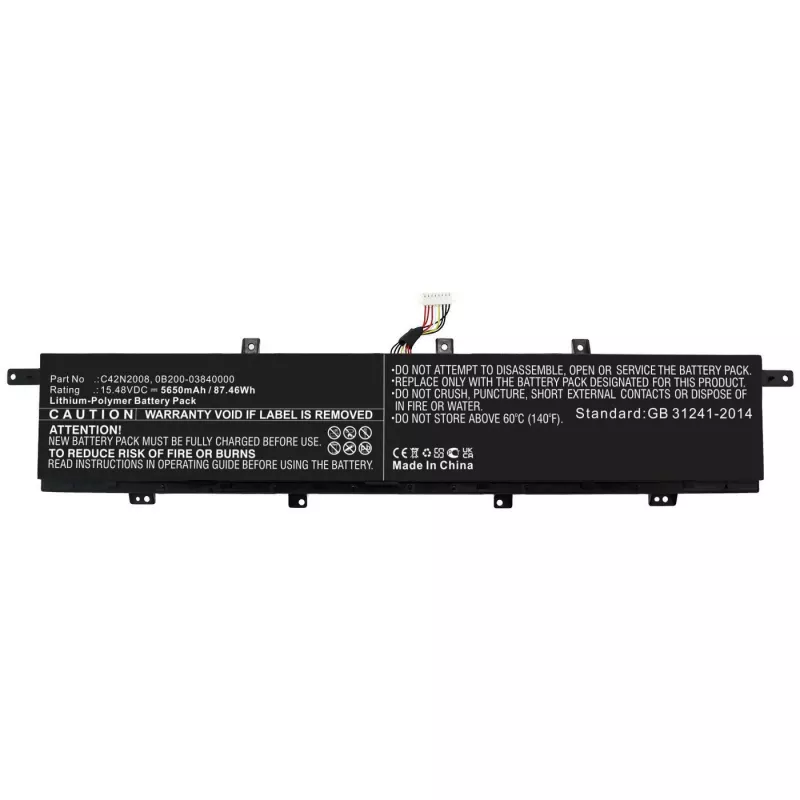 Baterija LMP CoreParts MBXAS-BA0315 87,46 Wh ličio polimerinė, 75×13×352 mm