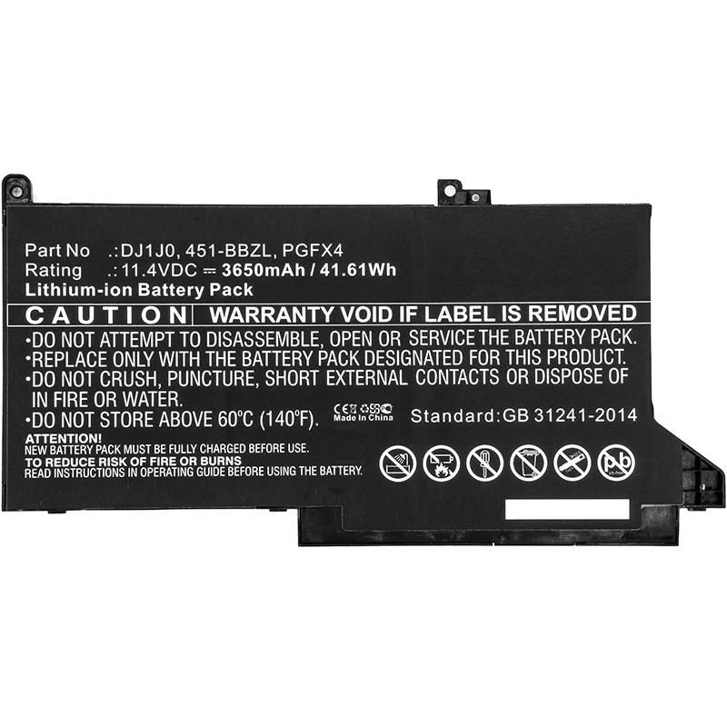 CoreParts MBXDE-BA0140 nešiojamojo kompiuterio atsarginė dalis Baterija