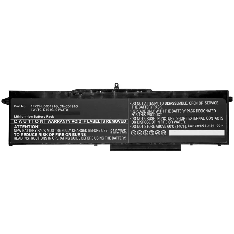 CoreParts MBXDE-BA0202 nešiojamojo kompiuterio atsarginė dalis Baterija