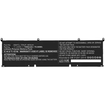 CoreParts MBXDE-BA0209 nešiojamojo kompiuterio atsarginė dalis Baterija