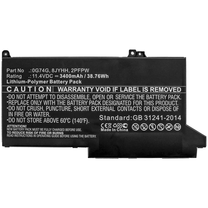 CoreParts MBXDE-BA0238 nešiojamojo kompiuterio atsarginė dalis Baterija