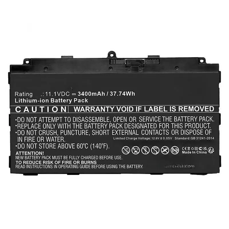 Nešiojamojo kompiuterio baterija RAYOVAC MBXFU-BA0046 14.4V 50.00Wh 3470mAh