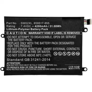 CoreParts MBXHP-BA0238 nešiojamojo kompiuterio atsarginė dalis Baterija