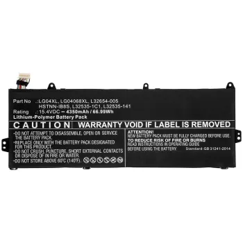 CoreParts MBXHP-BA0243 nešiojamojo kompiuterio atsarginė dalis Baterija