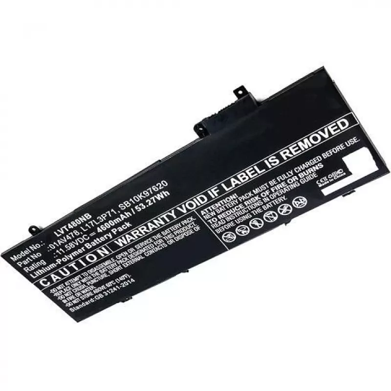 CoreParts nešiojamojo kompiuterio baterija, skirta Lenovo, Baterija, Lenovo, ThinkPad T480s, ThinkPad T480s 20L7002LCD, ThinkPad T480s 20L7002XCD