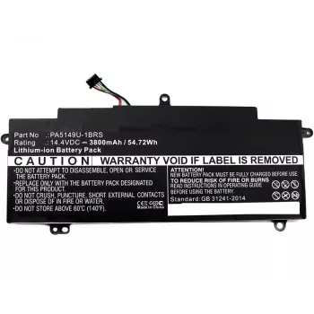 CoreParts nešiojamojo kompiuterio baterija, skirta Toshiba, Baterija, Toshiba, Tecra Z40-A-10K, Tecra Z40-A-10T, Tecra Z40-A-10X, Tecra Z40-A-110