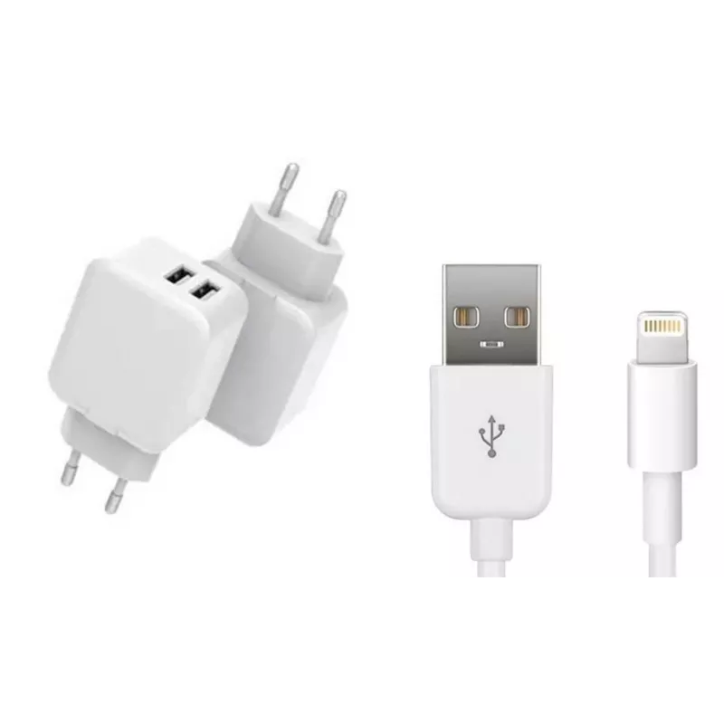 CoreParts MBXUSB-AC0007 mobiliojo įrenginio įkroviklis Išmanusis telefonas Balta AC Vidaus