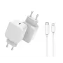 CoreParts MBXUSB-AC0015 mobiliojo įrenginio įkroviklis Universalus Balta AC Greitas įkrovimas Vidaus