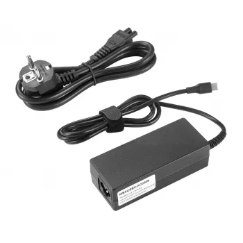 CoreParts MBXUSBC-AC0009 maitinimo adapteris / keitiklis Vidinis 65 W Juoda