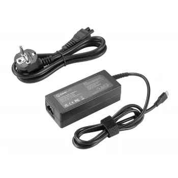 CoreParts MBXUSBC-AC0009 maitinimo adapteris / keitiklis Vidinis 65 W Juoda