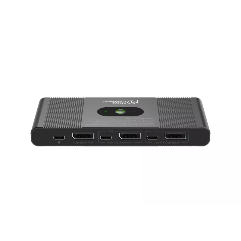 KVM jungiklis MicroConnect MC-DP-KVM202K 2 prievadų DisplayPort