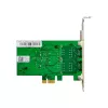 Tinklo plokštė MicroConnect MC-PCIEX1-82575 PCIe x1 Intel 82575 Ethernet adapteris
