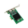 Tinklo plokštė MicroConnect MC-PCIEX1-82575 PCIe x1 Intel 82575 Ethernet adapteris