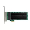 PCIe x1 tinklo plokštė MicroConnect MC-PCIEX1-82575-Q su Intel 82575 valdikliu