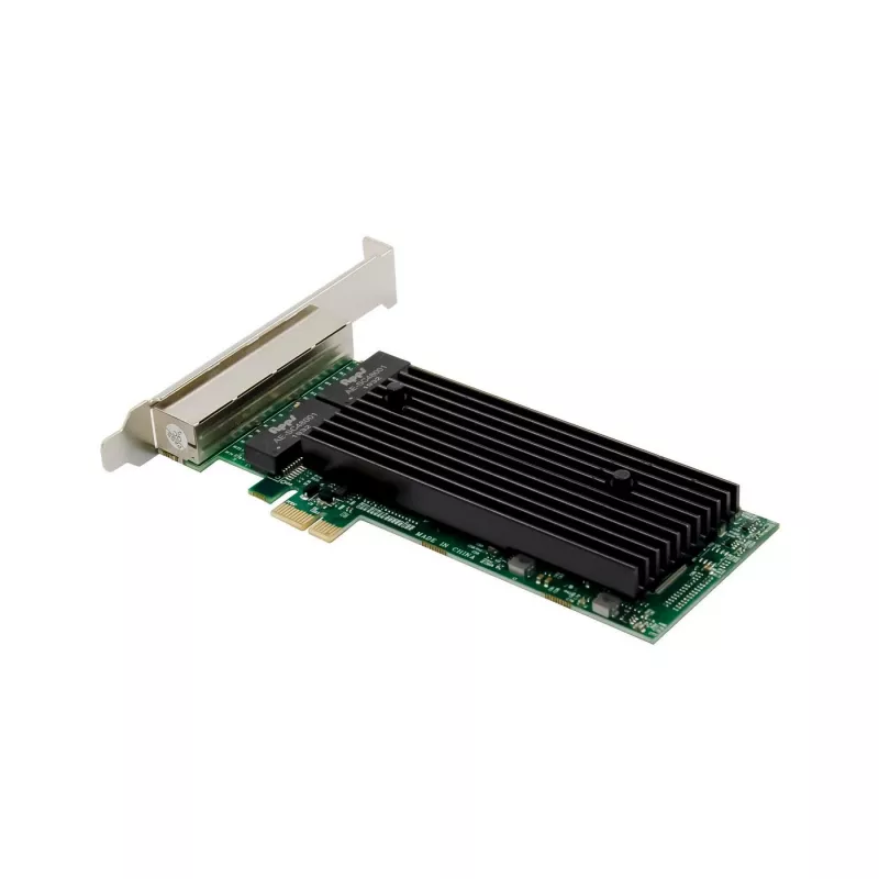 Tinklo plokštė MicroConnect MC-PCIEX1-82576-Q PCIe x1 dviejų prievadų Ethernet 82576