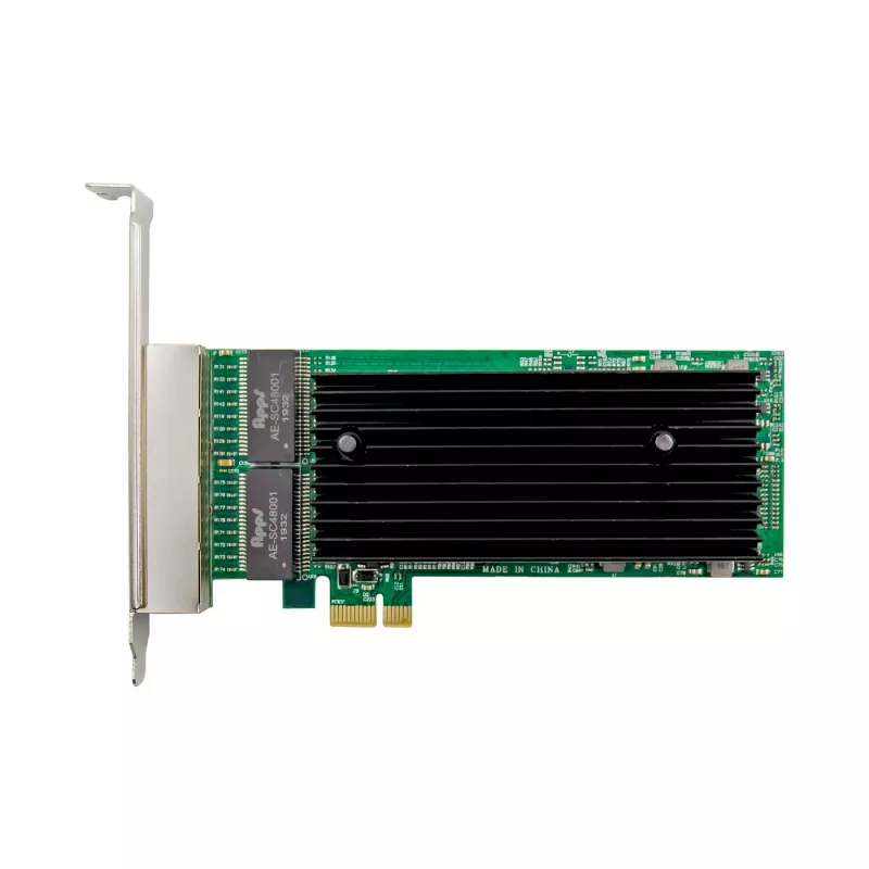 Tinklo plokštė MicroConnect MC-PCIEX1-82576-Q PCIe x1 dviejų prievadų Ethernet 82576