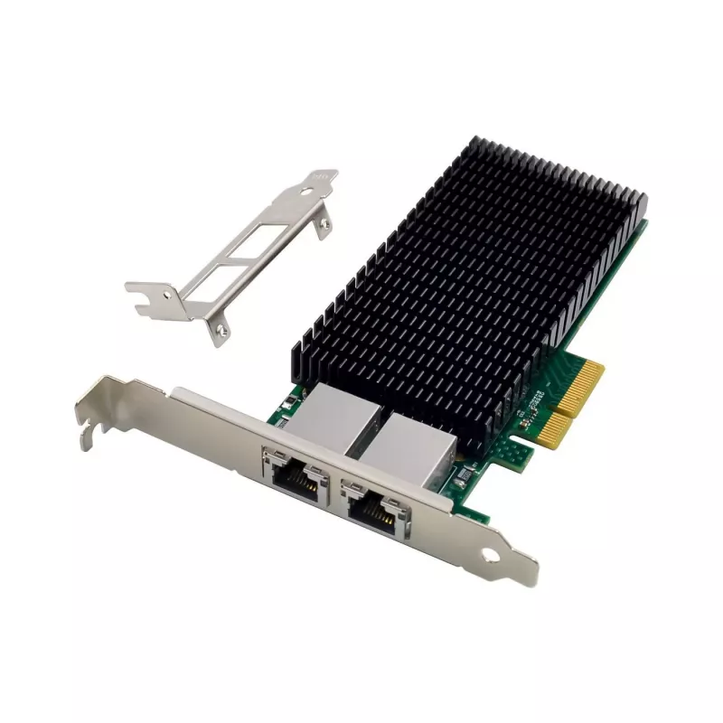 Tinklo plokštė MicroConnect X540-T2 PCIe x4 dviejų prievadų 10 GbE