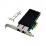 Tinklo plokštė MicroConnect X540-T2 PCIe x4 dviejų prievadų 10 GbE