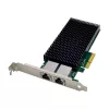 Tinklo plokštė MicroConnect X540-T2 PCIe x4 dviejų prievadų 10 GbE