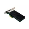 Tinklo plokštė MicroConnect X540-T2 PCIe x4 dviejų prievadų 10 GbE