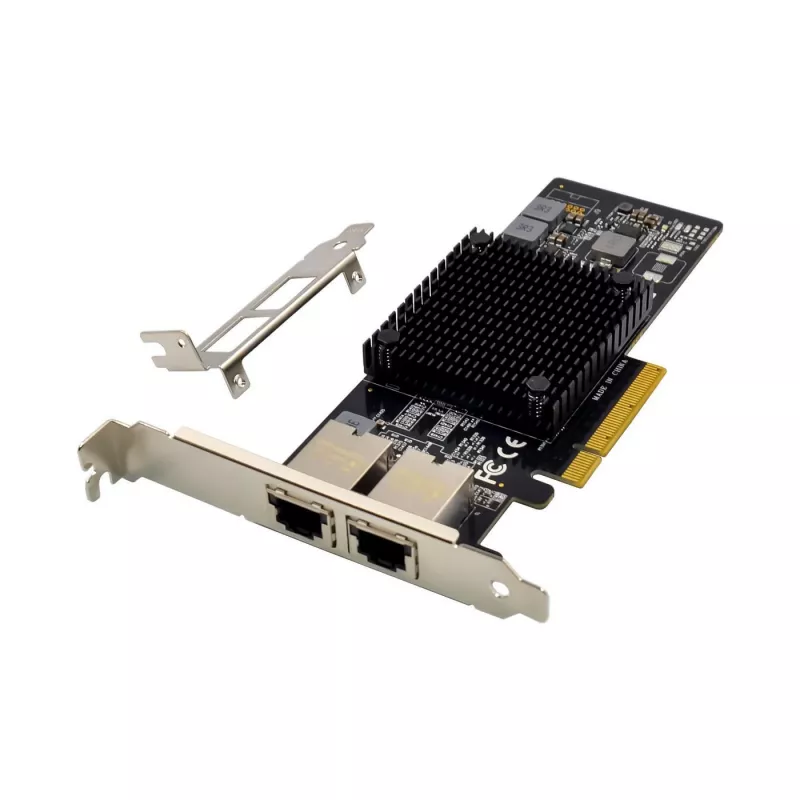 Tinklo plokštė MicroConnect X550-T2 PCIe x8 dviejų prievadų 10GbE